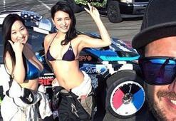 Ken Block Asyalı kızları uçurdu!