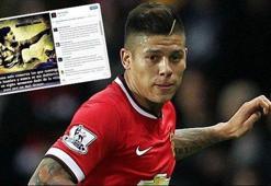 Manchester United'lı Rojo'dan büyük skandal!