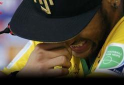 Neymar yine hüngür hüngür