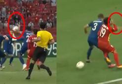 Böyle hakem görülmedi... Resmen futbol katliamı!