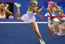 Finalist Sharapova çıldırdı!