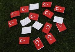 Samsunsporlu futbolcular Afrin'deki askerlere mesaj gönderdi