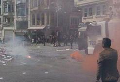 e-Bilet protestosuna polis müdahalesi