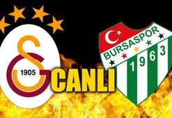 Galatasaray - Bursaspor maç kaç kaç? GS - Bursa canlı skor