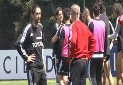 Beşiktaş idmanında yumruklu kavga