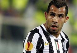 Tevez'den şok hareket