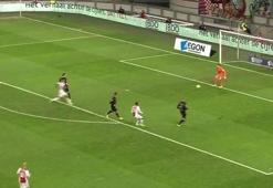 Kaleci değil sanki Messi!