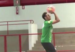 Neymar basketbola da el attı