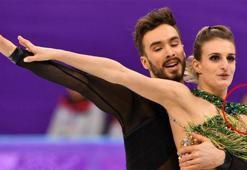 Gabriella Papadakis'in kıyafeti koptu, herkes şok oldu!