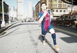 Messi'yle oynadılar!