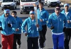 Meşale Erzurum'a ulaştı