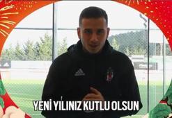 Beşiktaşlı futbolcular Çin'in yeni yılını kutladı