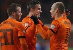 Hollanda zorlanmadı: 3-0