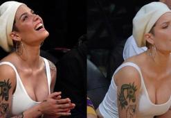 Halsey NBA maçında