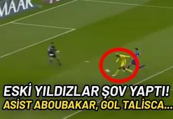 Eski Beşiktaşlı Aboubakar'dan asist, Talisca'dan müthiş gol!