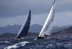 Bodrum Açık Deniz Yelken Kulübünce (BAYK) düzenlenen CFM-BAYK Kış Trofesi'nin 2. ayak yarışları yapıldı