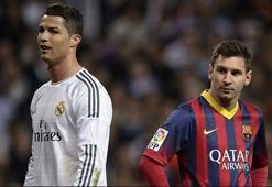 Ronaldo, Messi'ye fark attı