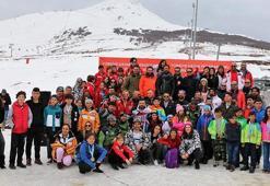 Snowboard yarışları tamamlandı