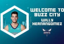 Willy Hernangomez, Charlotte Hornets'e takas oldu