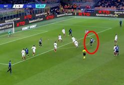 Hakan Çalhanoğlu kaleye füze yolladı! Muhteşem bir gol daha... Inter - Cagliari (VİDEO)