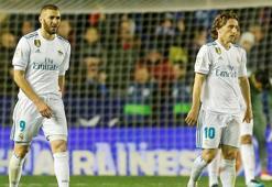 Real Madrid puan kaybetti
