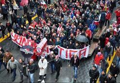 Samsunspor taraftarlarından ilginç protesto