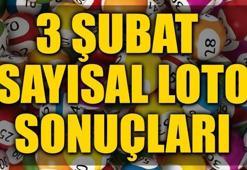 Sayısal Loto sonuçları - 3 Şubat Sayısal Loto çekiliş sonuçları - Sayısal Loto nereye çıktı?