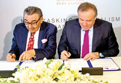 Geleceğin gazetecileri için imza
