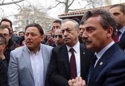 Mustafa Cengiz Aytaç Çalım'ın cenazesine katıldı
