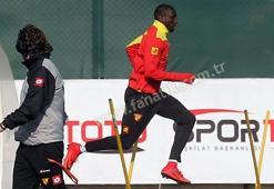 Demba Ba ilk antrenmanına çıktı