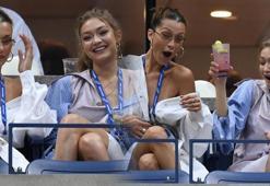 Gigi Hadid ve Bella Hadid, Serena Williams'ın maçını izledi!