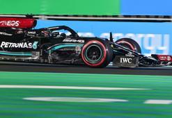 Suudi Arabistan GP'de pole pozisyonu Lewis Hamilton'ın! Max Verstappen hata yaptı