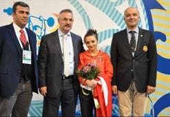 Sibel Özkan Dünya ikincisi