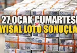 Sayısal Loto sonuçları - 27 Ocak Sayısal Loto - Sayısal Loto nereye çıktı?