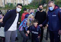 Trabzonspor'dan özel çocuklara ziyaret