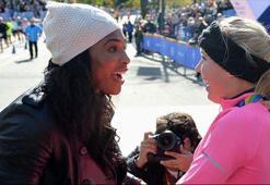 New York Maratonu'na damgayı ünlü tenisçi vurdu!