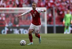 Christian Eriksen ilk antrenmanına çıktı