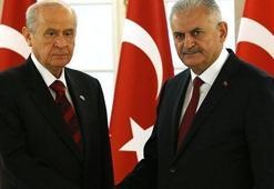 Erdoğan, Bahçeli ile görüştü