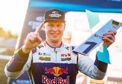 Red Bull sporcusu Johan Kristoffersson Dünya Rallikros Şampiyonu oldu