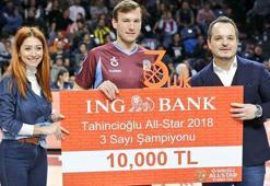 ING Bank 3 Sayı Yarışması'nın kazananı Brady Heslip