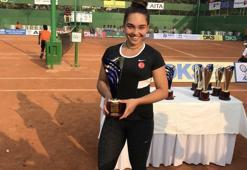 Türk tenisçi Selin Övünç'ten tekler zaferi