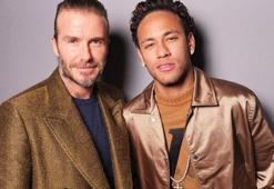 Neymar ve David Beckham Paris'te buluştu