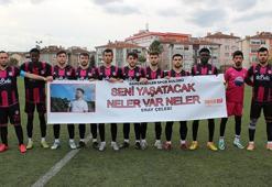 Selde kaybolan Eray için maça pankartla çıktılar