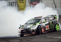 Pistte drift zamanı!