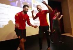Göztepe'nin yıldızları 'Erik Dalı' oyun havasıyla coştu!