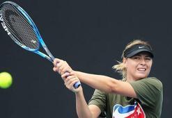 Maria Sharapova Avustralya Açık hazırlıklarına başladı