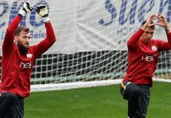 Galatasaraylı kalecilerden ilginç çalışma