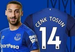 Everton Cenk Tosun'u böyle tanıttı