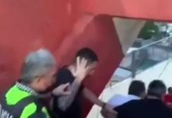 Arjantin'de yumruklar havada uçuştu! Kavga anı anbean kaydedildi!