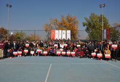 Batman'da tenis heyecanı